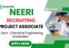 CSIR-NEERI Recruitment 2025 Project Associate Job in Nagpur