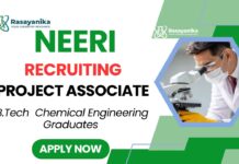 CSIR-NEERI Recruitment 2025 Project Associate Job in Nagpur