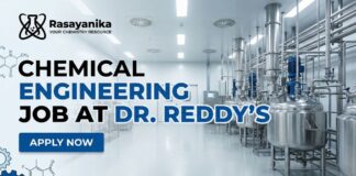 Chemical Engineering Job Opening – MSAT Injectable at Dr. Reddy’s