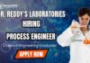 Chemical Engineering Job at Dr. Reddy’s Laboratories Process Engineer Position