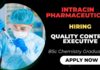 Chemistry Job at Intracin Pharmaceutical Apply Now for Quality Control Executive Role