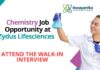 BSc Chemistry Jobs at Zydus Life Sciences Attend the Walk-In Interview