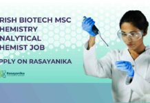 Krish Biotech MSc Chemistry Analytical Chemist Job – Apply On Rasayanika Analytical Chemist Jobs | Krish Biotech MSc Chemistry Analytical Chemist Job - Apply On Rasayanika