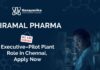 Executive Jobs at Piramal Pharma | MSc Chemistry Candidates, Apply Now. cGMP, Safety and Environmental Practices.