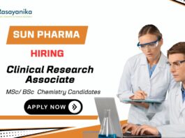 Sun Pharma Careers 2025 | Clinical Research Associate Jobs
