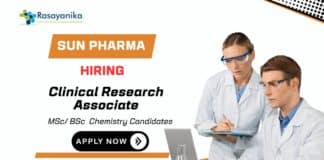 Sun Pharma Careers 2025 | Clinical Research Associate Jobs