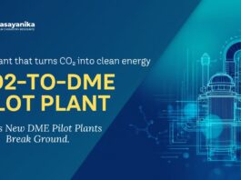 The Plant that turns CO₂ into clean energy: DME Pilot Plants