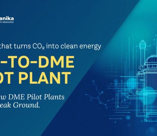 The Plant that turns CO₂ into clean energy: DME Pilot Plants