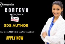Corteva Agriscience Careers SDS Author Chemistry Job in Hyderabad 