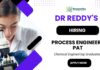 Process Engineer Jobs at Dr. Reddy’s Laboratories | Apply Now Dr. Reddy’s Careers: Process Engineer Role | Chemical Engineers Apply Now