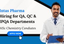 Chemistry Jobs at Intas Pharmaceuticals | Attend the Walk-In-Interview