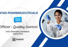 QC Jobs at Intas Pharmaceuticals | MSc Chemistry Candidates Apply Now QC Jobs at Intas Pharmaceuticals | MSc Chemistry Candidates Apply Now