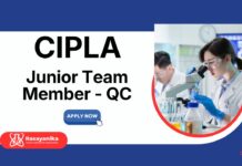 QC Jobs at Cipla | MSc Chemistry Candidates Apply now