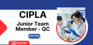QC Jobs at Cipla | MSc Chemistry Candidates Apply now QC Jobs at Cipla | MSc Chemistry Candidates Apply now