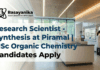 Research Scientist Jobs at Piramal Pharma | Chemistry Candidates Apply Now