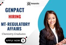 Chemistry Jobs at Genpact | Apply Now for Regulatory Affairs Roles Genpact Careers Regulatory Affairs Jobs Chemistry Graduates Apply Now