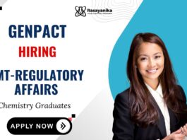 Genpact Careers Regulatory Affairs Jobs Chemistry Graduates Apply Now