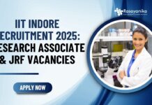 IIT Indore Recruitment 2025 Research Associate & JRF Jobs
