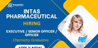 Intas Careers QA Job Chemistry Graduates Attend the Walk-In Interview