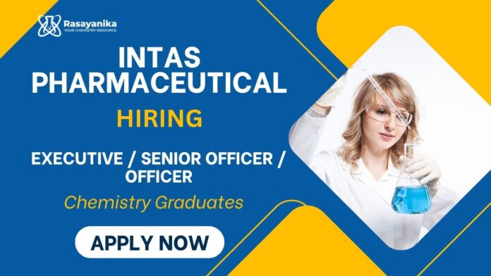 Intas Careers QA Job Chemistry Graduates Attend the Walk-In Interview