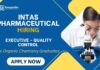 Intas Careers QC Job in Ahmedabad MSc Organic Chemistry Graduates Apply Now
