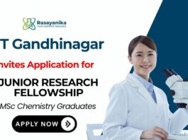 JRF Job at IIT Gandhinagar | MSc Chemistry Graduates Apply Now