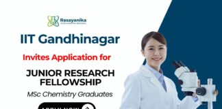 JRF Job at IIT Gandhinagar | MSc Chemistry Graduates Apply Now