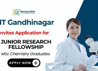 IIT Gandhinagar Recruitment 2025-Junior Research Fellow JRF Job at IIT Gandhinagar | MSc Chemistry Graduates Apply Now