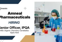Amneal Senior Officer IPQA Job Opening in Gujarat – Apply Today Amneal Pharmaceuticals Jobs for Chemistry Candidates | Apply for Senior Officer, IPQA Role