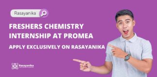 BSc Chemistry Internships at Promea - Apply Exclusively on Rasayanika