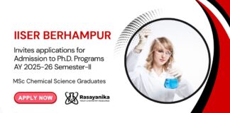 Ph.D. Admissions at IISER Berhampur | Apply Now