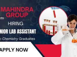 Mahindra Group Careers Apply for Lab Assistant Job 