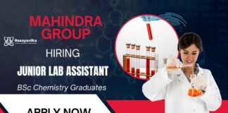 Mahindra Group Careers Apply for Lab Assistant Job 