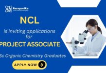 NCL Recruitment 2025 Project Associate Job MSc Chemistry Graduates Apply Now