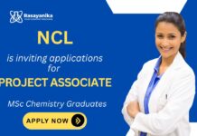 NCL Recruitment 2025: Project Associate Job | MSc Chemistry Graduates Apply Now