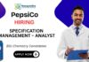 Chemistry Jobs at Pepsico in Hyderabad | Apply Now Pepsico Careers Specification Management Analyst Chemistry Jobs in Hyderabad