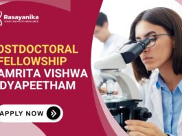 Postdoctoral Fellowship in Coimbatore Amrita Career 