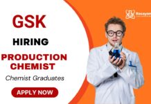 Production Chemist at GSK Nashik BSc Chemistry Graduates Apply Now