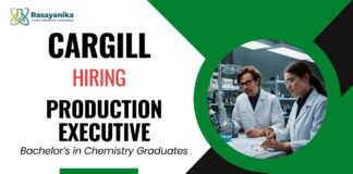 Production Executive Job at Cargill Apply Now for the Chemistry Job