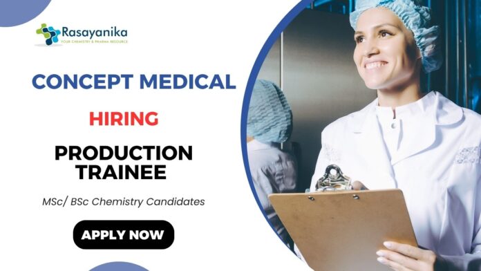 Production Trainee Role Chemistry Job & QC Job Openings in Surat Production Trainee Role Chemistry Job & QC Job Openings in Surat