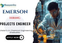 Projects Engineer Position Chemical Engineering Job - Emerson Careers India