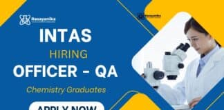 QA Job at Intas MSc Graduates Apply Now for the Chemistry Job