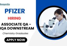 QA Jobs at Pfizer Vizag MSc Chemistry Graduates Apply Now