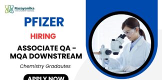 QA Jobs at Pfizer Vizag MSc Chemistry Graduates Apply Now