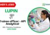 Freshers Chemistry Jobs at Lupin | Apply for Trainee Officer – API Analytical Freshers Chemistry Jobs at Lupin | Apply for Trainee Officer - API Analytical