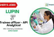 Freshers Chemistry Jobs at Lupin | Apply for Trainee Officer – API Analytical Freshers Chemistry Jobs at Lupin | Apply for Trainee Officer - API Analytical