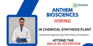 QC Job Intas Pharmaceuticals-Organic Chemistry Job 