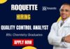 QC Job in Roquette Apply Now for Quality Control Analyst Position