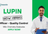 Quality Control Jobs at Lupin | Chemistry Jobs 