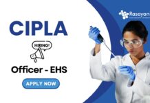 Chemistry Jobs at Cipla | BSc Graduates Apply Now